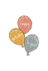 Betallic Glitter Balloon Trio