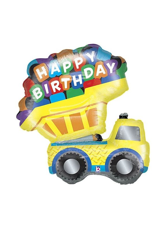Betallic Birthday Dump Truck