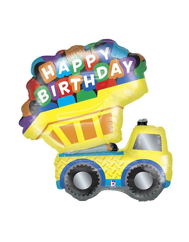 Betallic Birthday Dump Truck