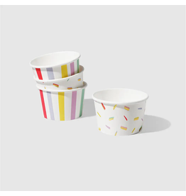 Coterie Party Stripe and Sprinkle Bowls