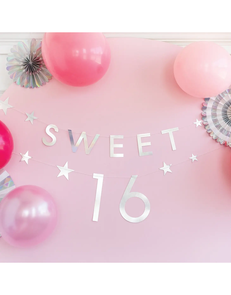 My Mind's Eye Sweet 16 Party Banner