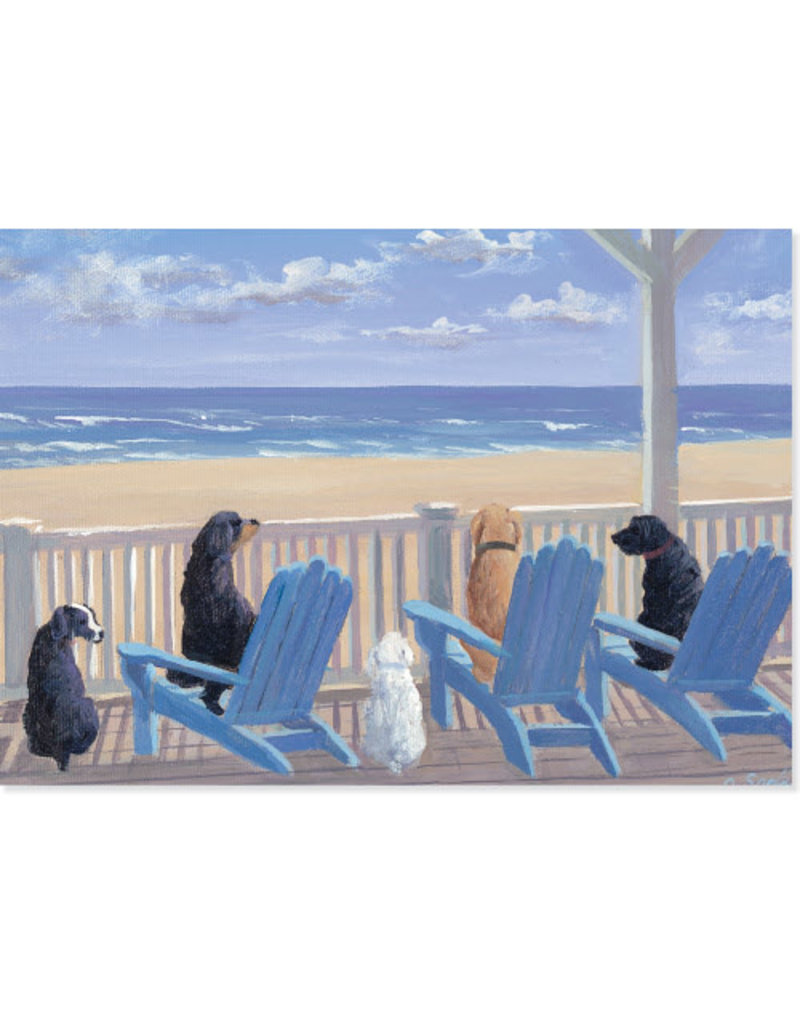 Peter Pauper Dogs on Deck Notecards