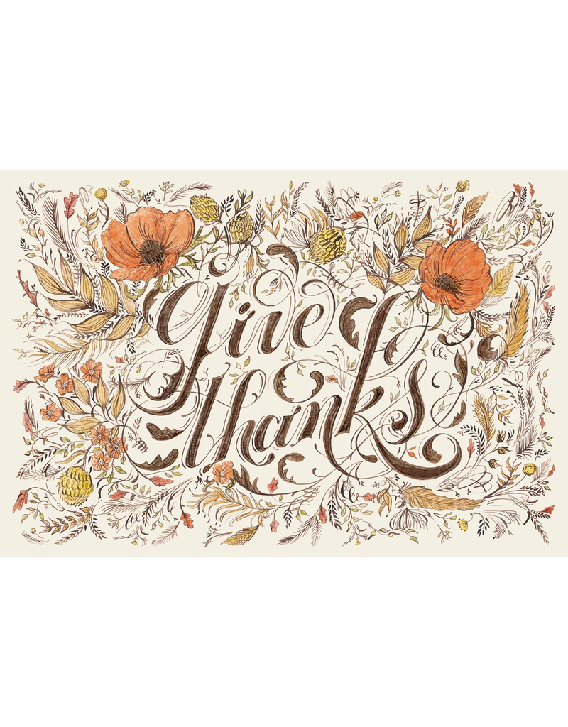 Hester & Cook Give Thanks Placemats