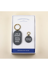 Freshwater Goods Keychain/Pet Tag Gift Set