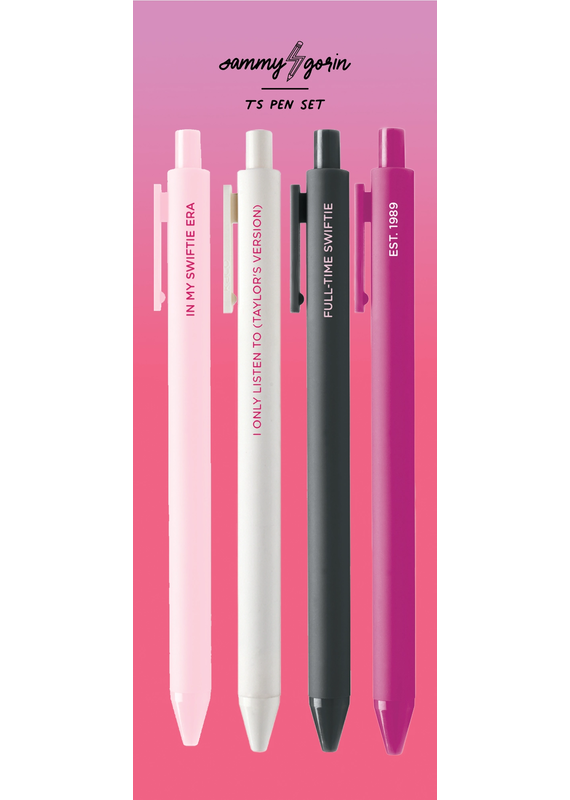 Sammy Gorin Taylor Swift Pen Set-4 pk.