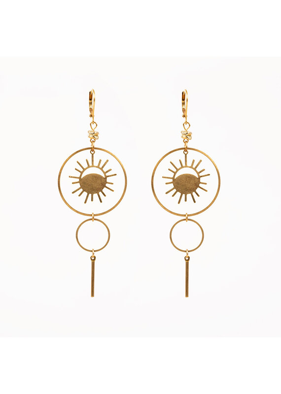 Altiplano Eclipse Double Hoop Earrings