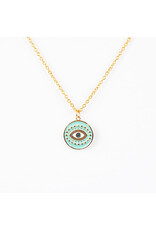 Altiplano Turquoise Eye Necklace