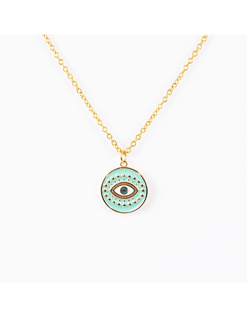 Altiplano Turquoise Eye Necklace