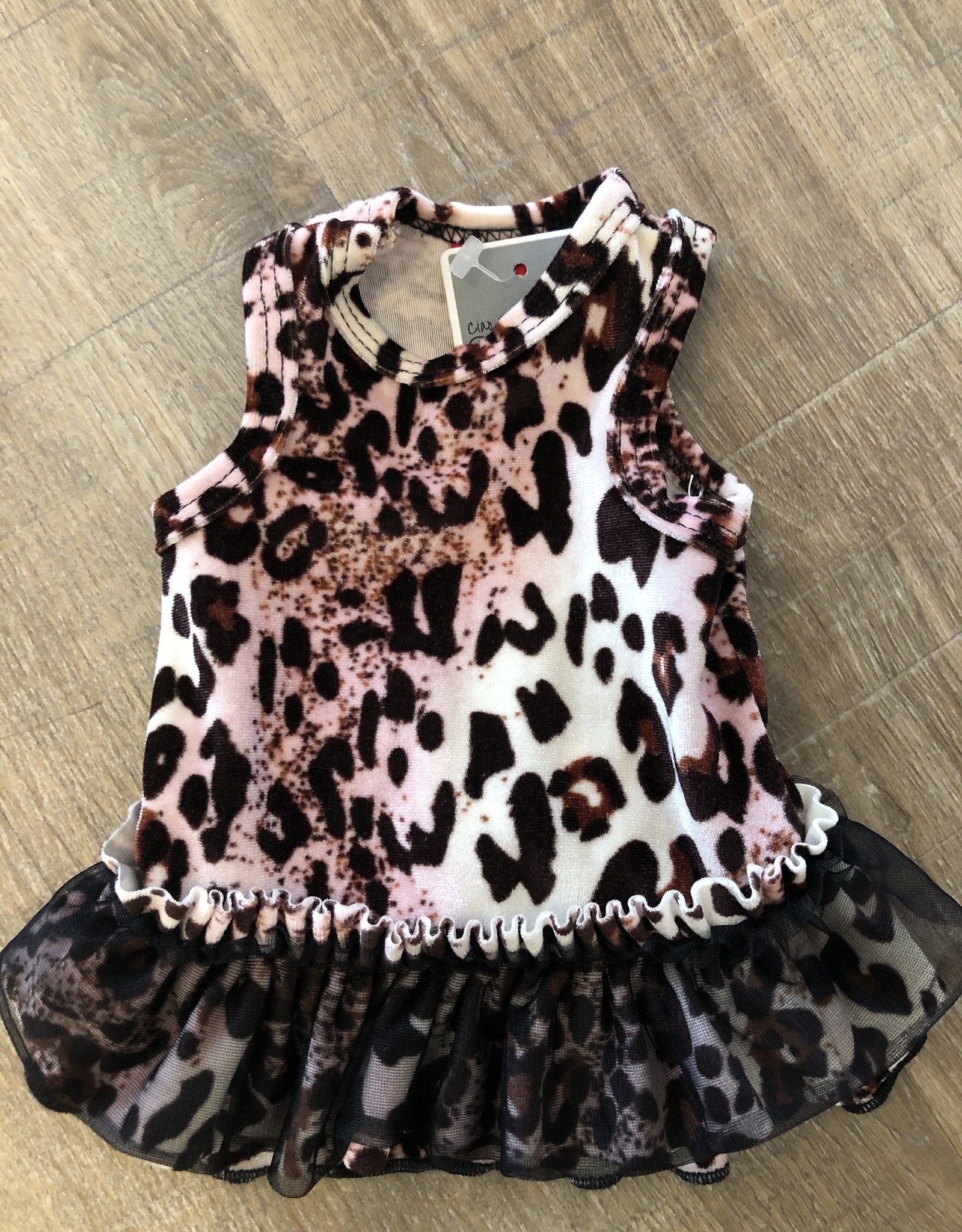 leopard tutu dress