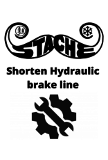 Shorten Hydro brake line