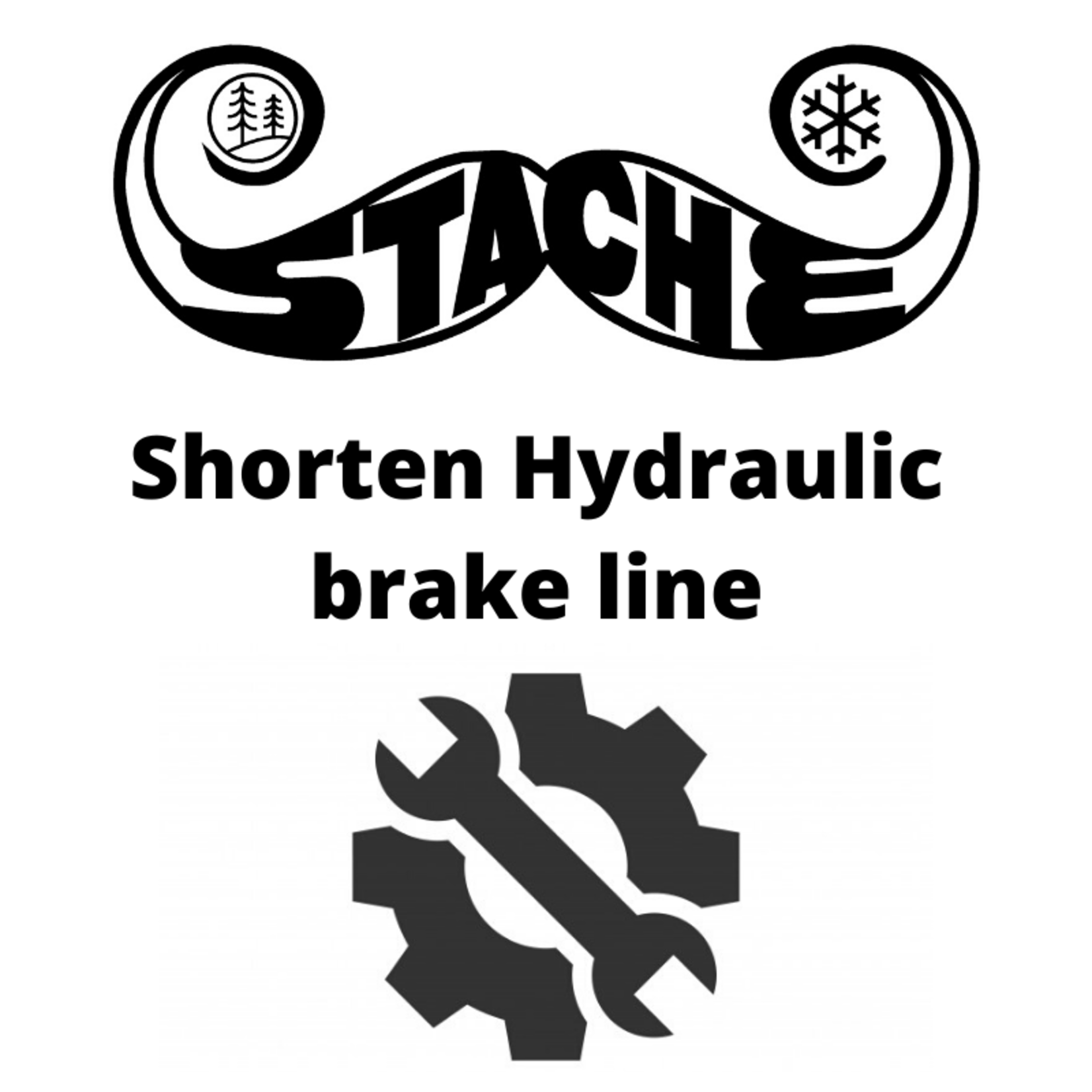 Shorten Hydro brake line