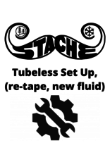 Tubless set up, (re tape or new fluid)