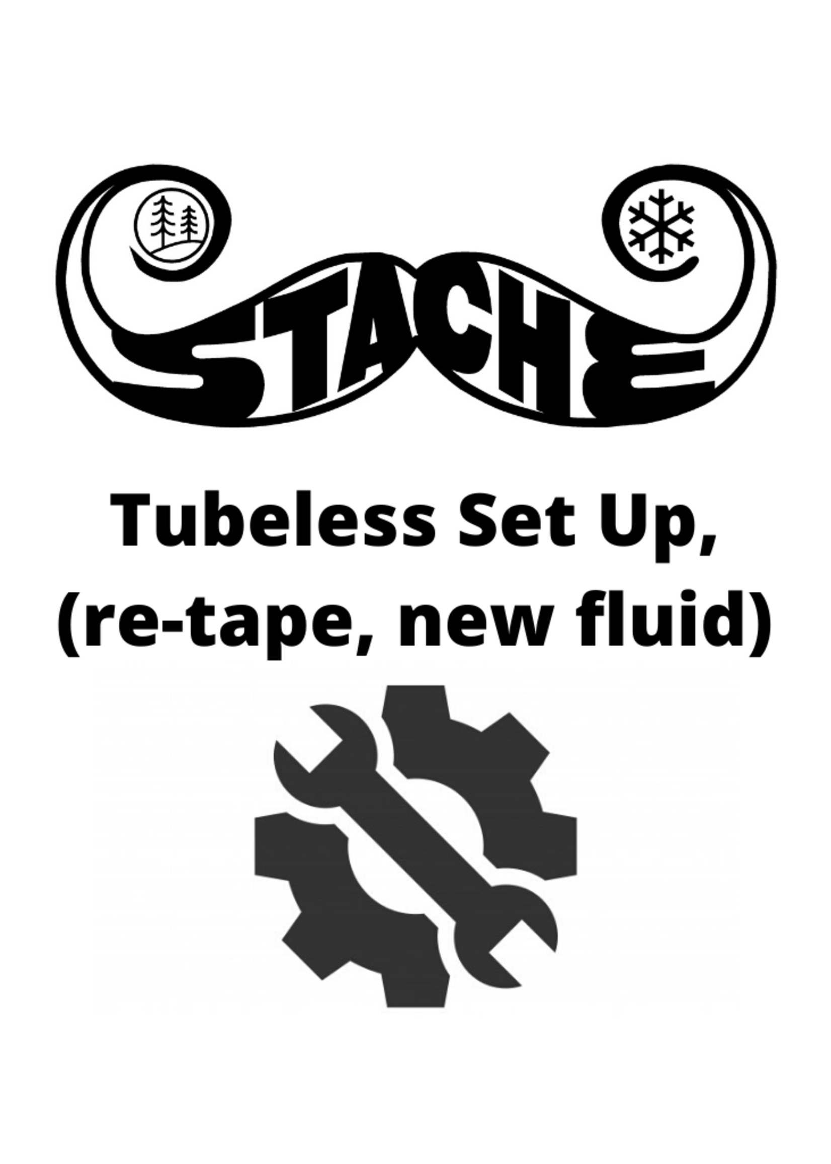 Tubless set up, (re tape or new fluid)