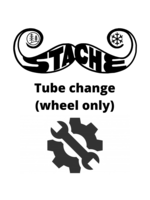 Tube change (wheel only)