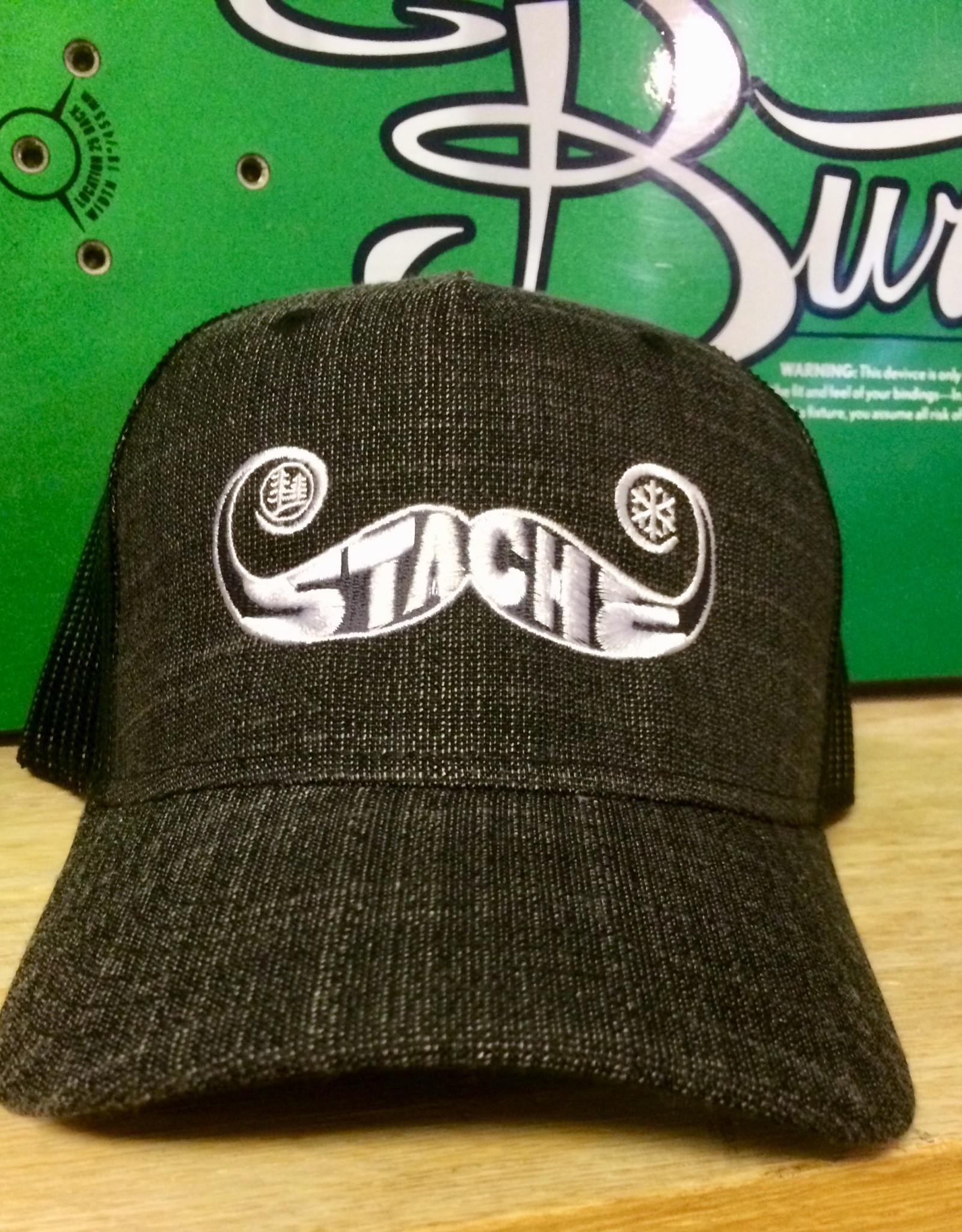 Stache Stache Snapback Hat