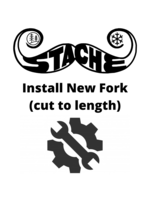 Install New Fork (cut to length)