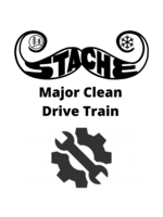 Major Clean Drive Train (all parts, both derailleurs, chain , cassette)