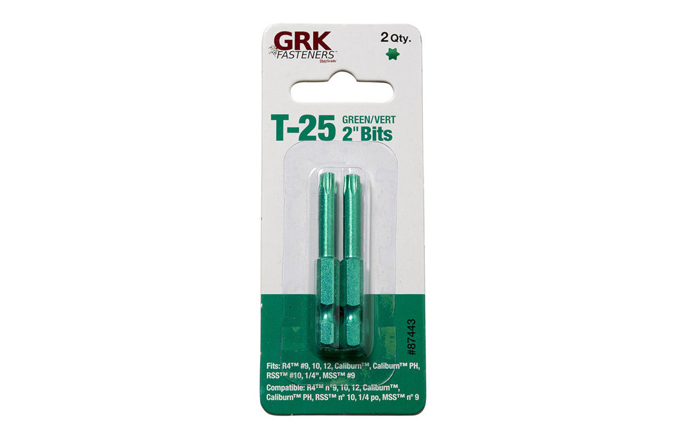 GRK Torx Driver Bits