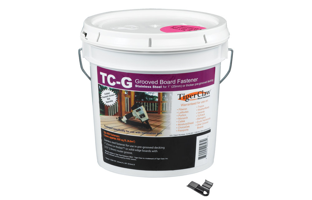 TigerClaw TC-G Pail (900ct) (No Screws)