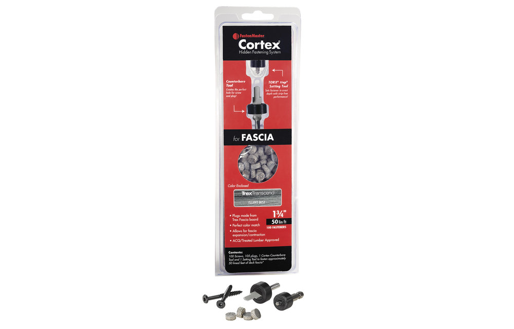 Trex Cortex Fascia 1-3/4" 100 Screws and Plugs