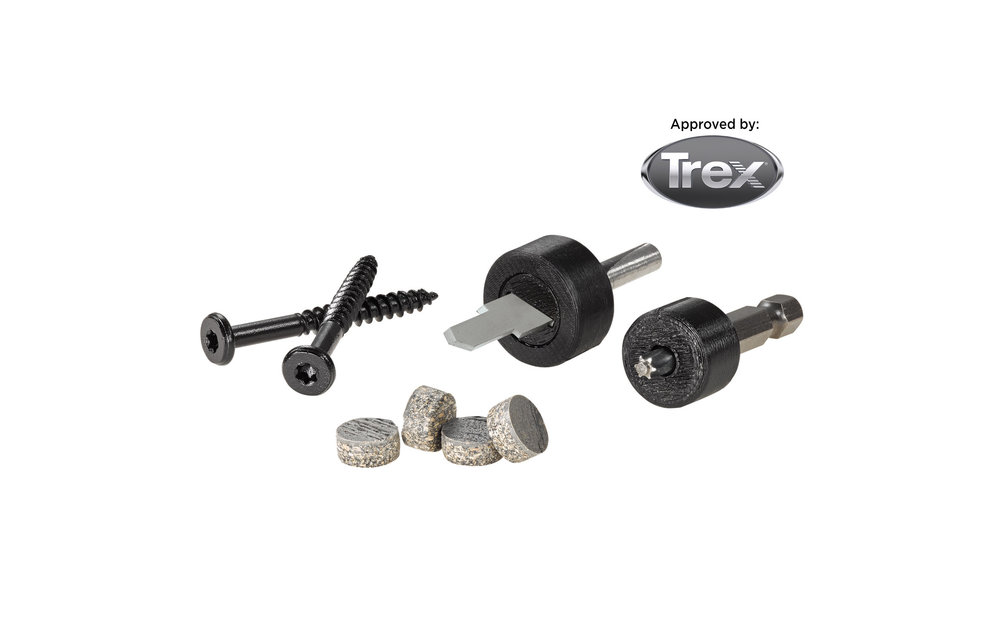 Trex Cortex Fascia 1-3/4" 100 Screws and Plugs