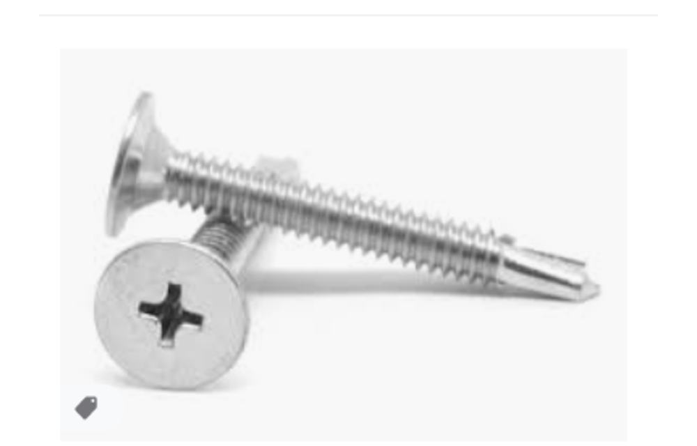 Wafer Self Drilling Screws 1-1/2"