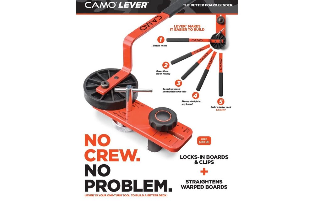 Camo Lever Board Bender
