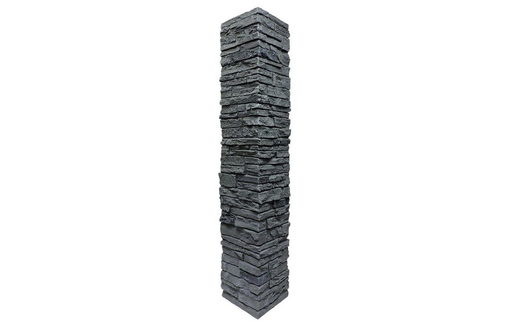 Nextstone Slatestone Post Cover 9"x9"x47" (Retrofit 2pc)