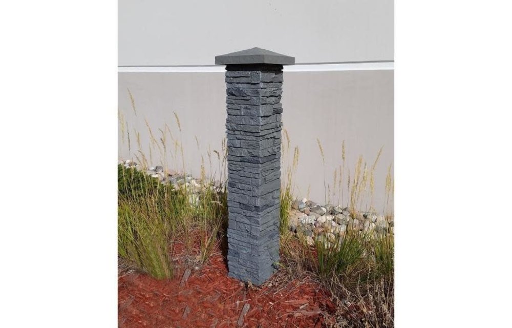 Nextstone Slatestone Post Cover Cap