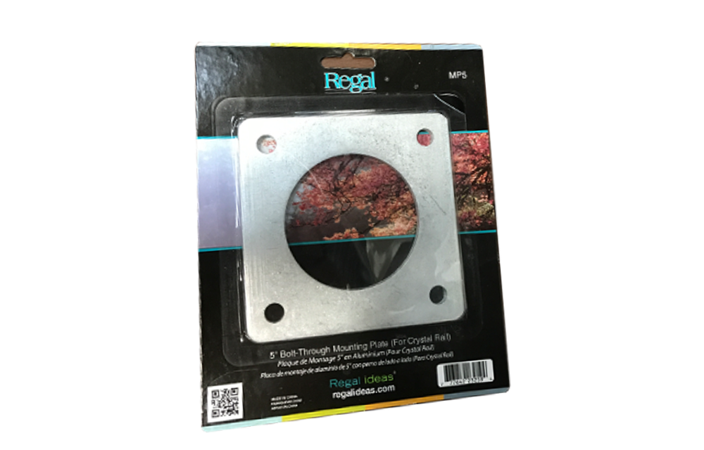 Regal Aluminum Bolt-Through Mounting Plate