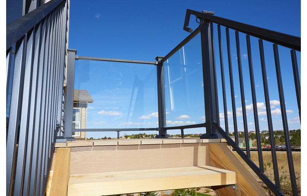 Fortress Home PureView Top and Bottom Rail 6' (2/pk)