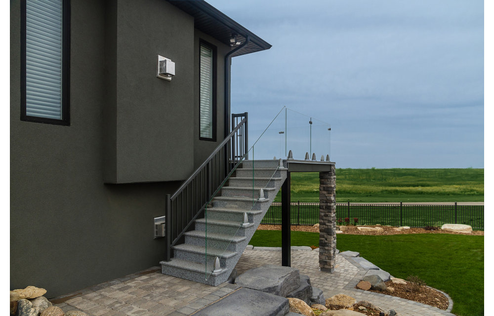 CrystalRail Glass Stair Panel