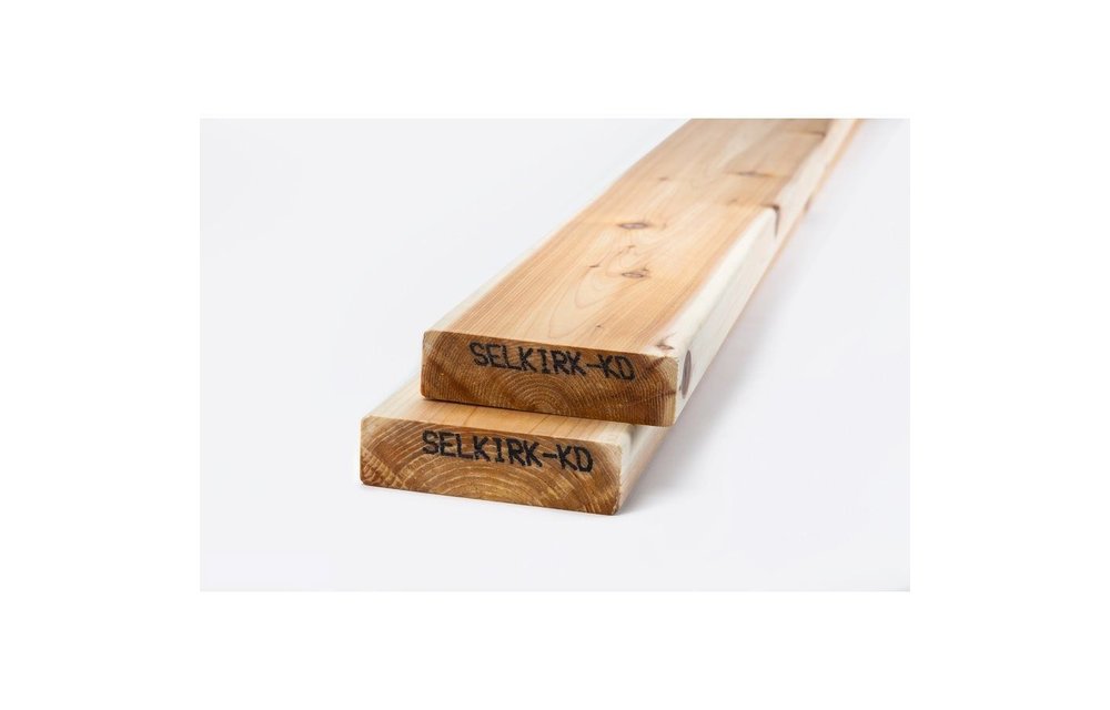 Western Red Cedar 2x6 S4S