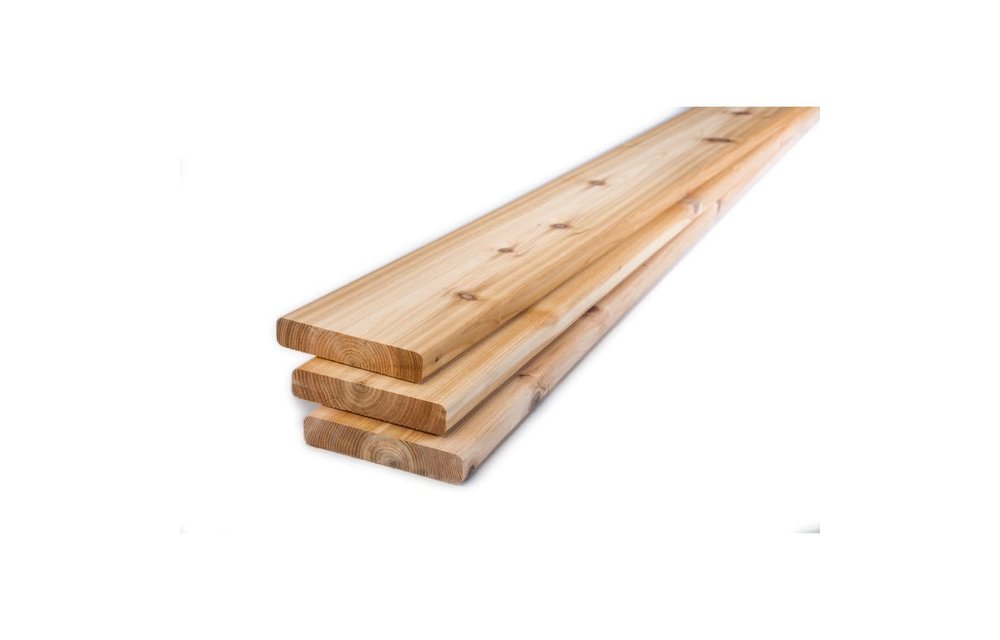 Western Red Cedar 5/4x5 S4S