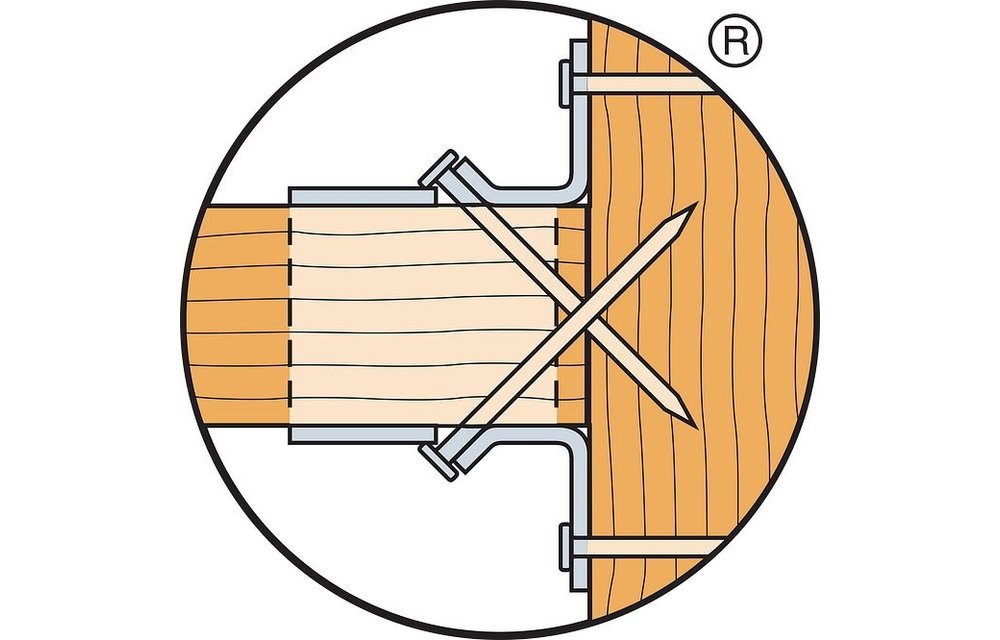 Simpson LUS26Z 2x6 Face Mount Hanger Z-MAX