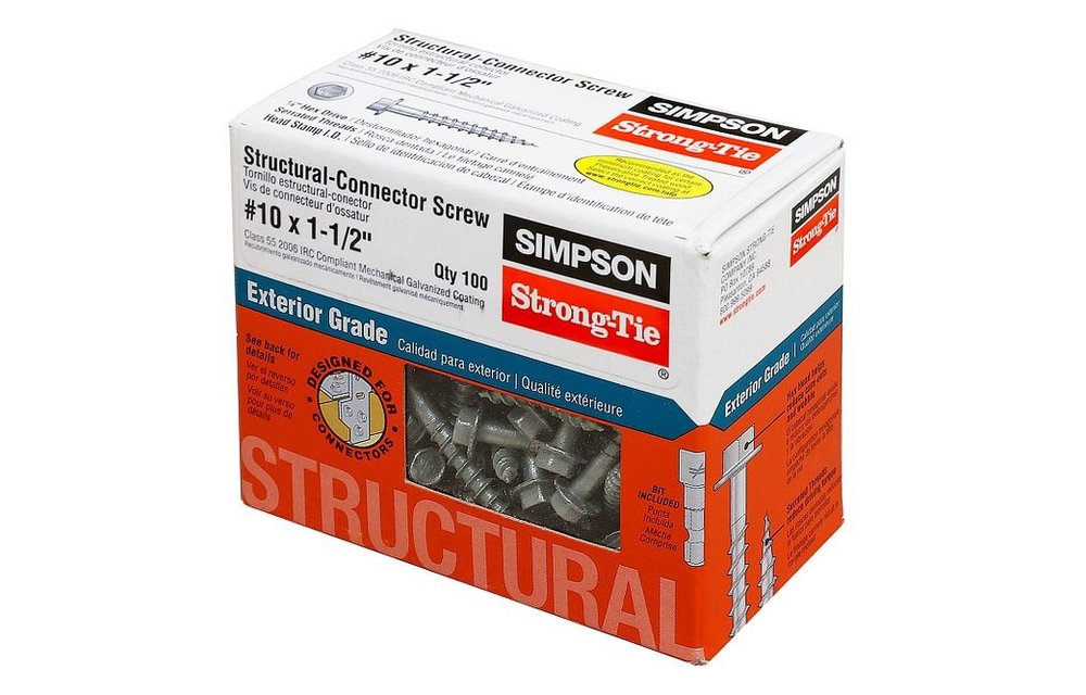 Simpson SD Connector Screw Galv