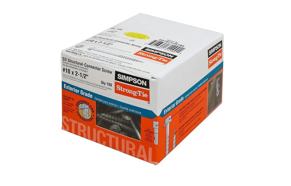 Simpson SD Connector Screw Galv