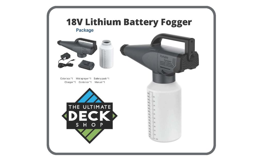 Mosquito Barrier Fogger