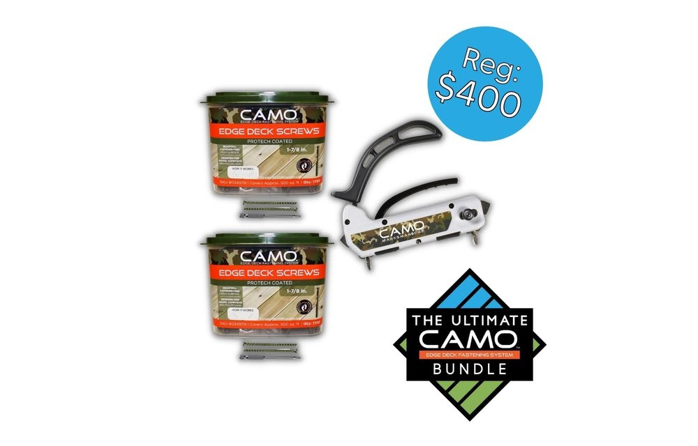 Camo 1-7/8" 1750CT Bundle (NARROW BOARD)- Includes 2 x 1-7/8" Buckets