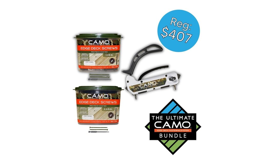 Camo Mix 1750CT Bundle (Pro 3/16")- Includes 1 x 1-7/8" & 1 x 2-3/8"