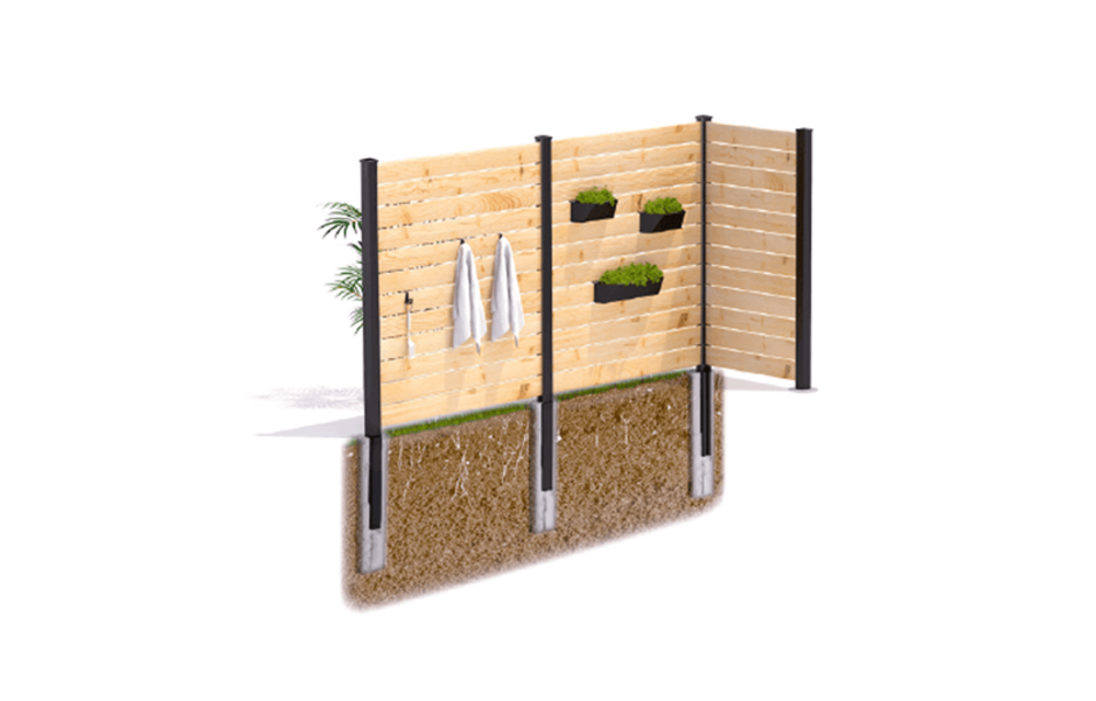 Hoft Privacy Fence 8'