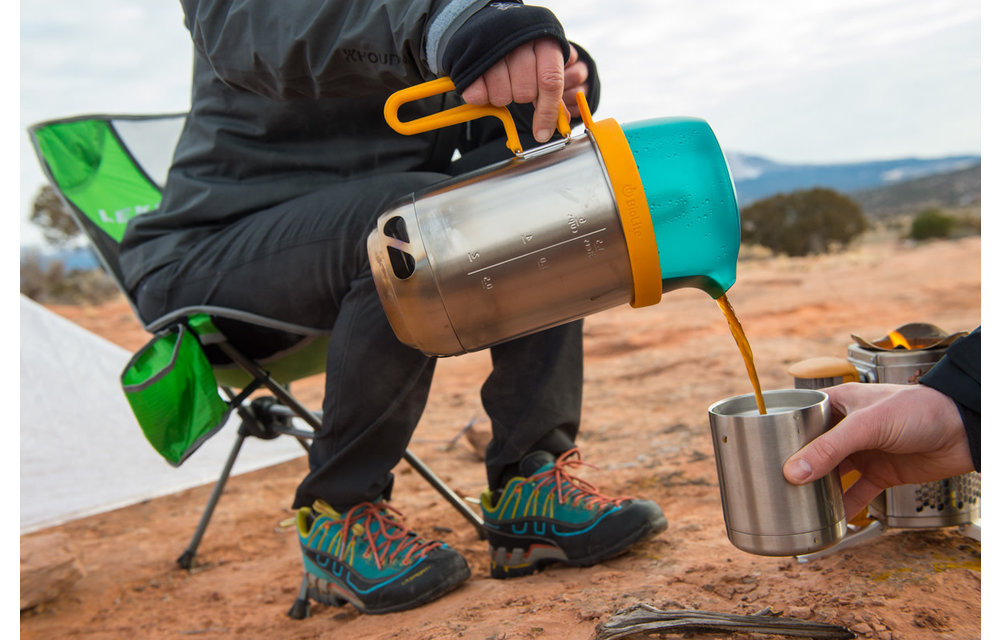 BioLite CampStove KettlePot Coffee Set