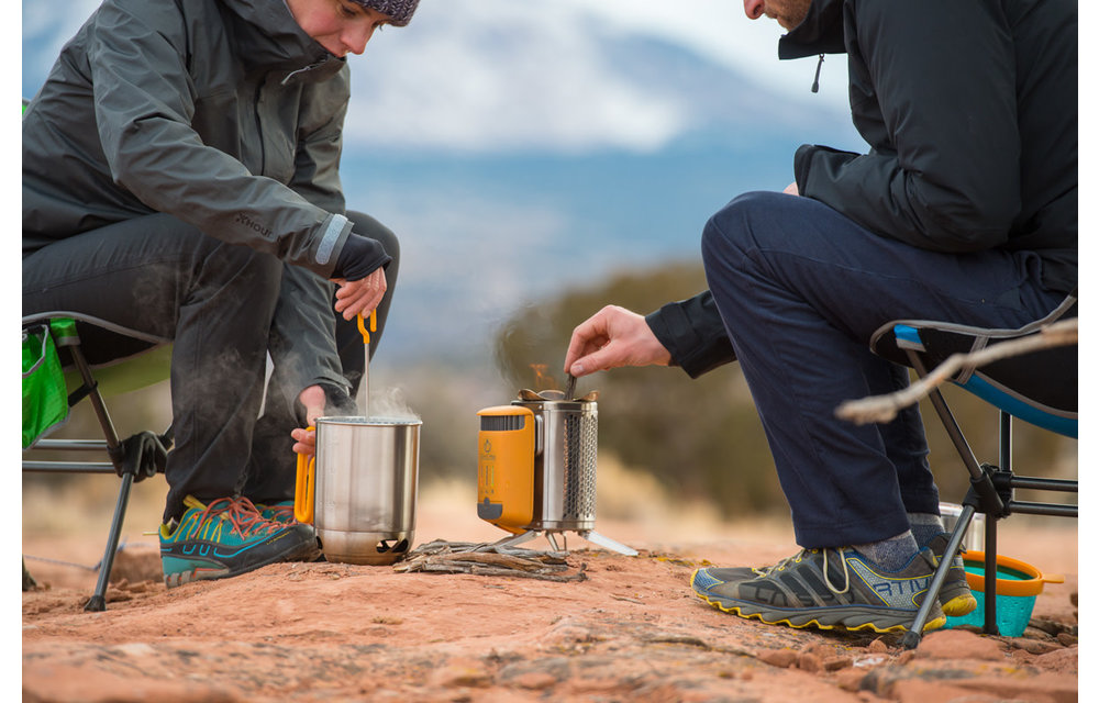 BioLite CampStove KettlePot Coffee Set
