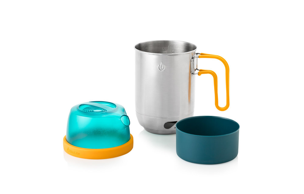 BioLite CampStove KettlePot Coffee Set