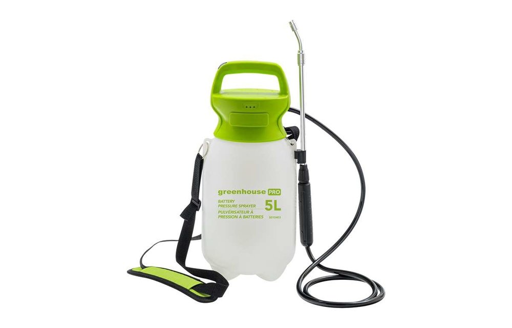Holland Greenhouse 5L Battery Pressure Sprayer