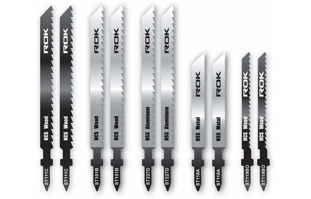 ROK Jigsaw Blade T-Shank 10-piece