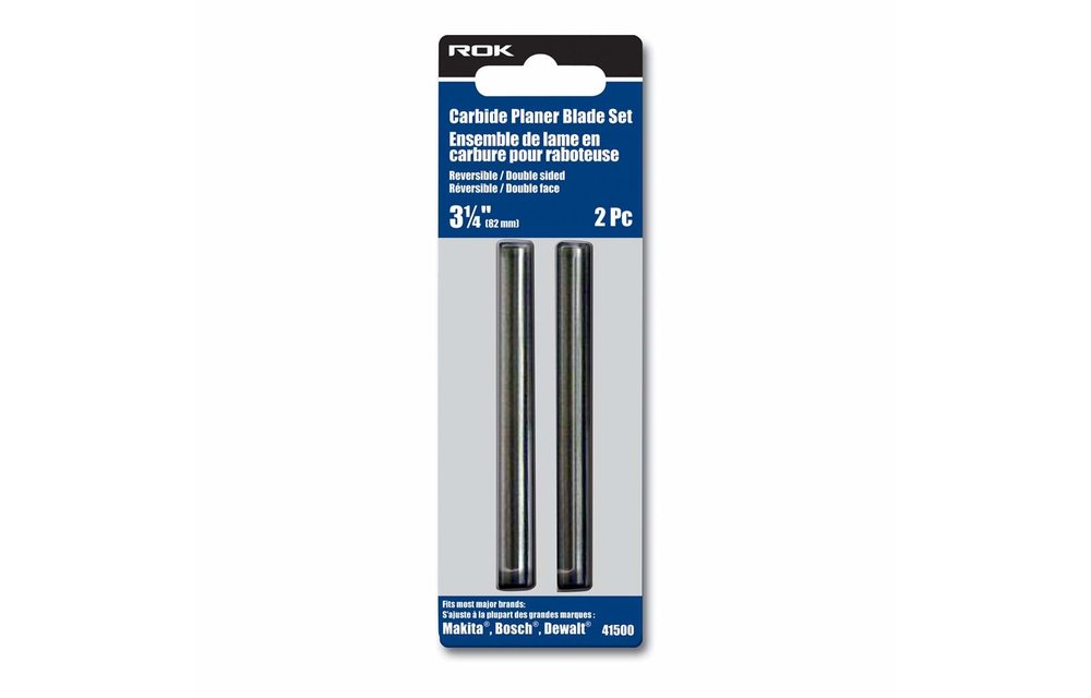 ROK 3 1/4" Carbide Planer Blade Set