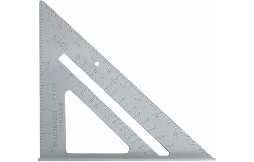 PowerSonic Budget 7-inch Aluminum Speed Square