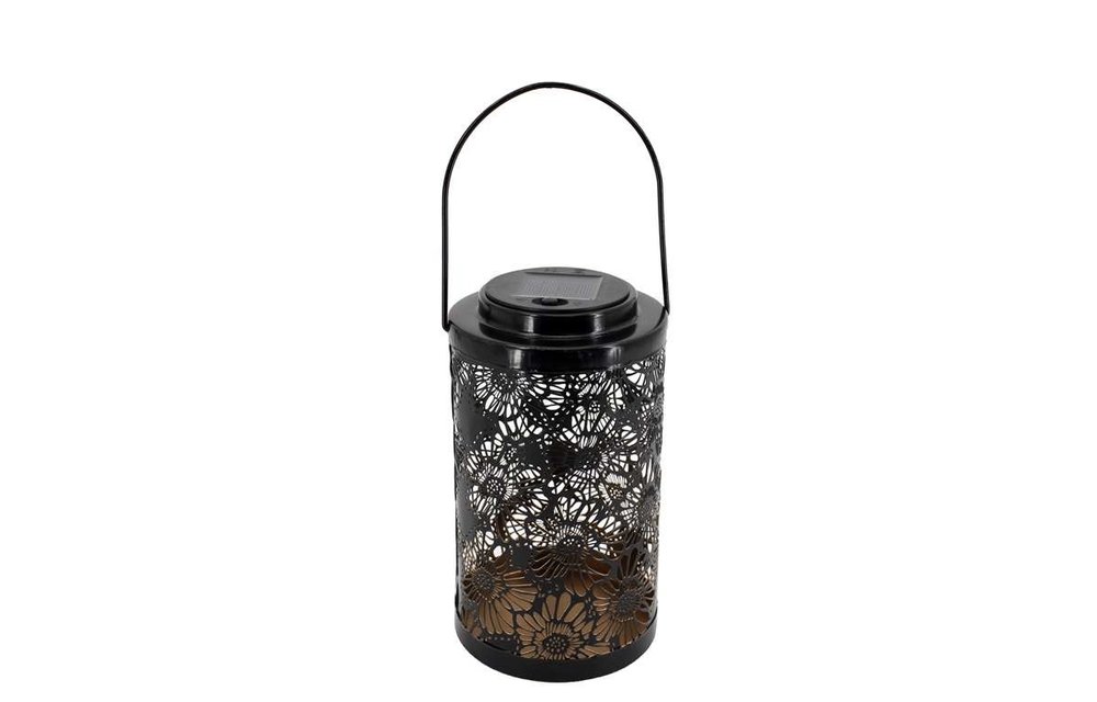 MyPatio Solar Lantern - Flower Pattern