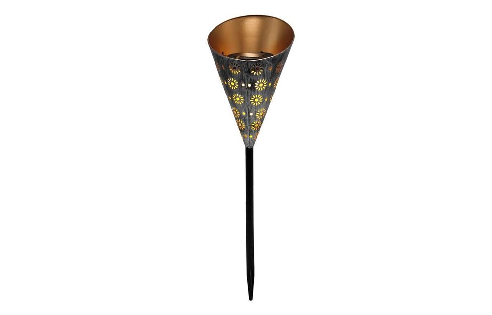 MyPatio Solar Stake Light LED 7-inch x 28-inch